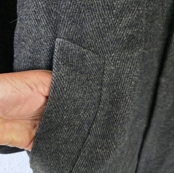 Peruvian Connection Overcoat Long Jacket Men 48 Alpaca Lambswool Heavy Old Money - Picture 5 of 15